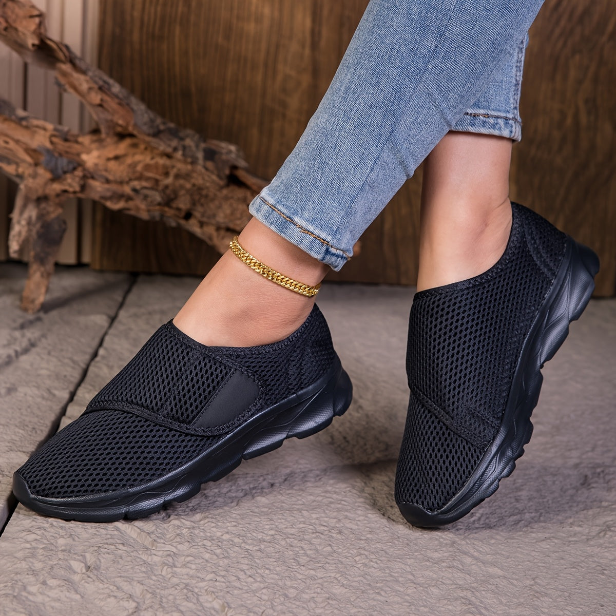 ComfortStride Adjustable Walking Sneakers