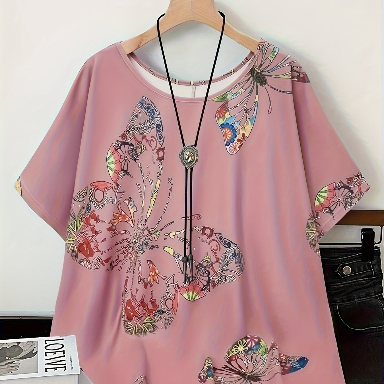 Butterfly Print T-Shirt