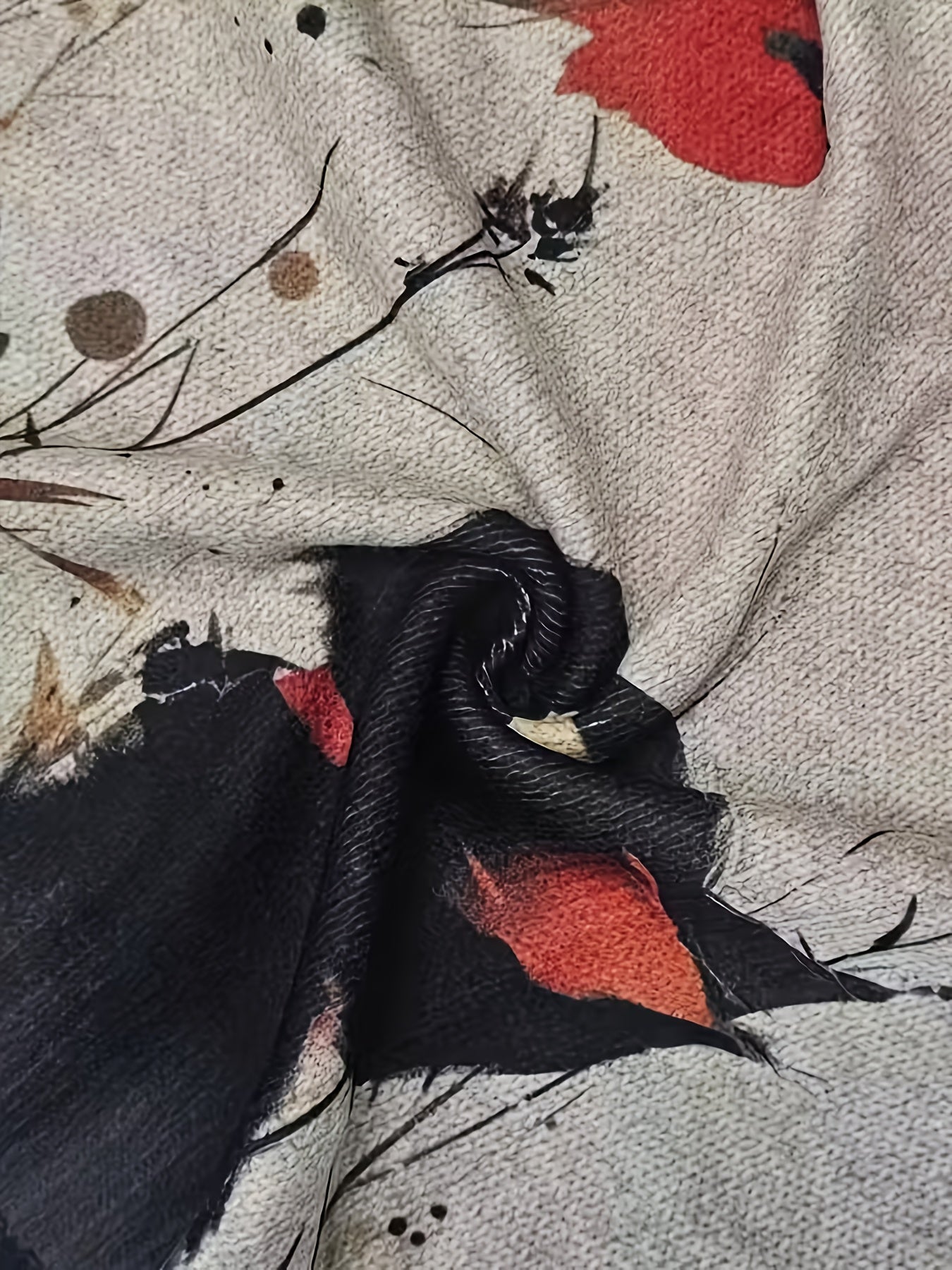 Artistic Cat Pattern Vest