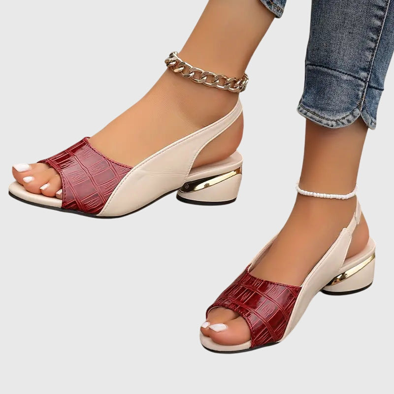 Whitney | Leather Sandals