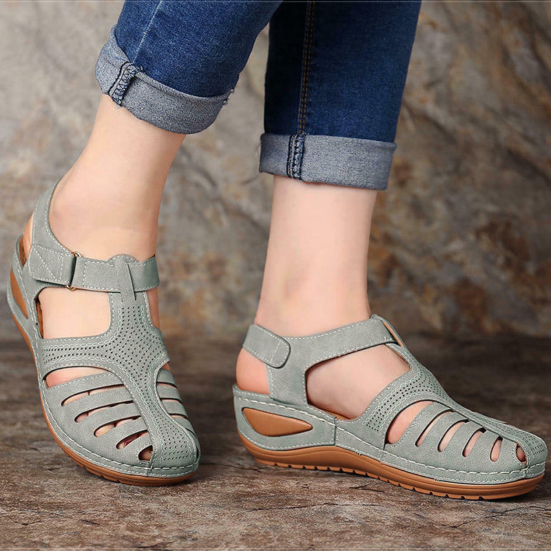 Orthopedic Platform Wedge Sandals