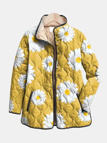 Sable | Charming Daisy Print Jacket