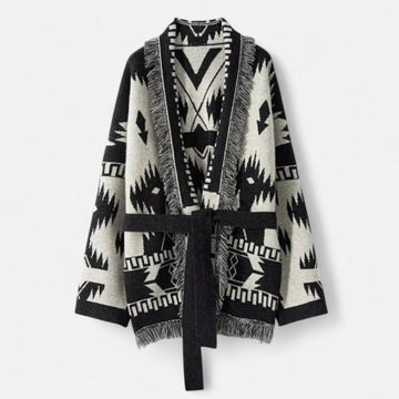 Cashmere Tassel Cardigan