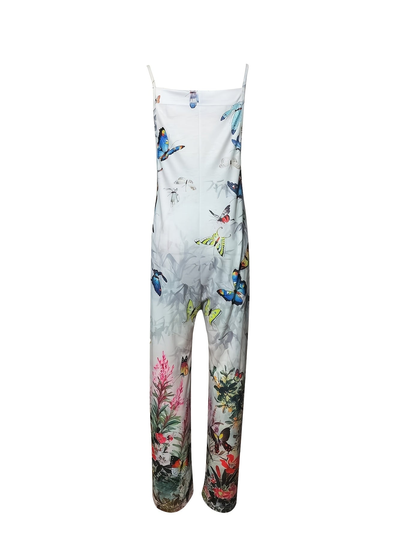 Butterfly Garden Wide Leg Jumpsuit