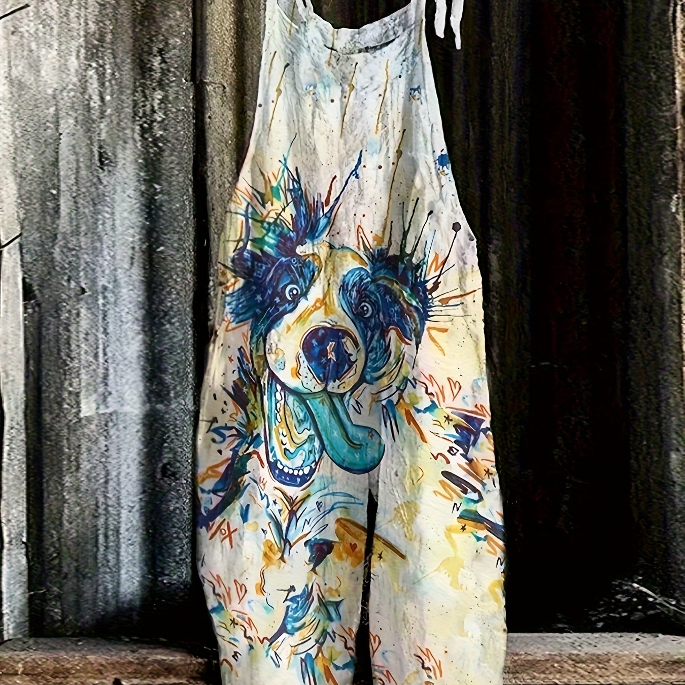 Border Collie Art Jumpsuit