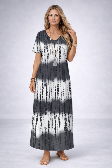 Nora Tie-Dye Breeze Maxi Dress