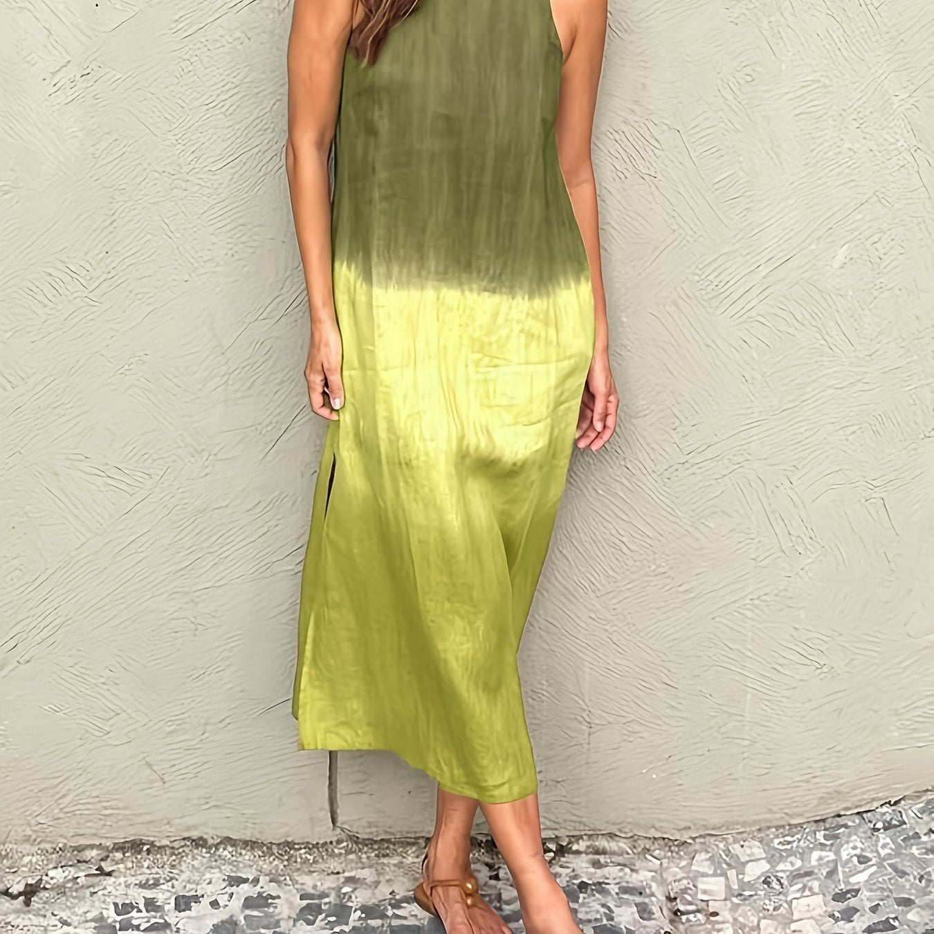Linen Sleeveless Dress