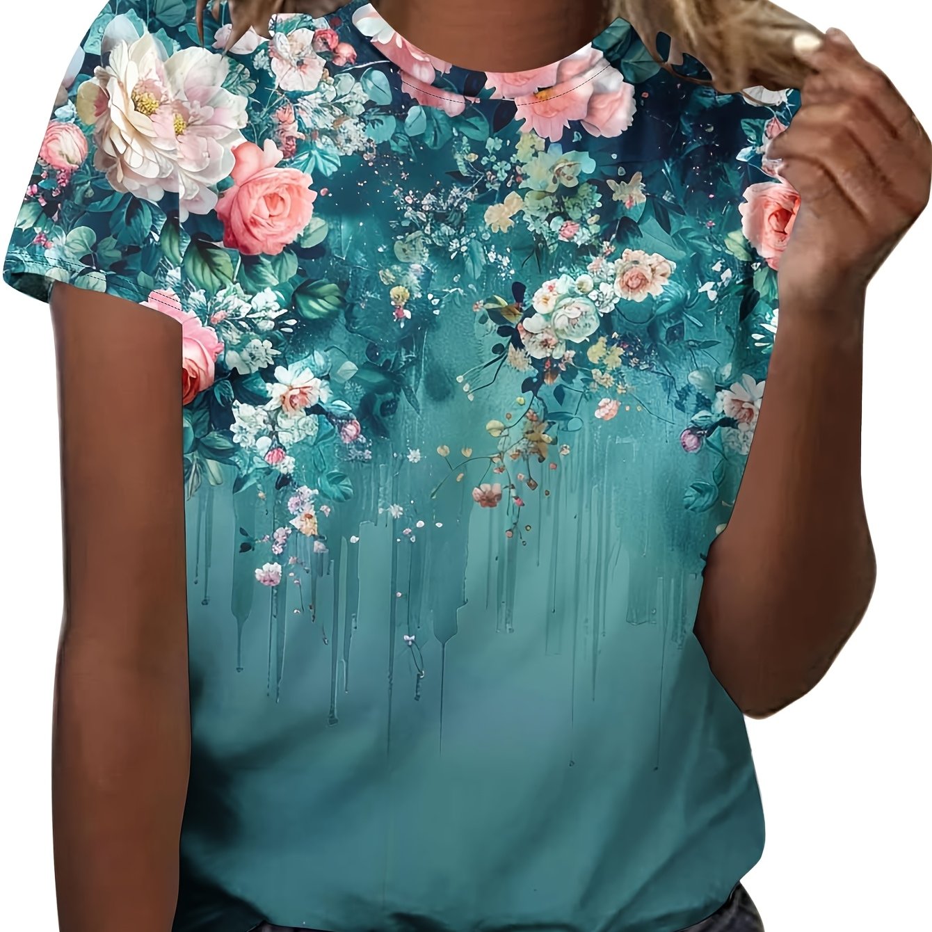 Women's Short Sleeve Blouse