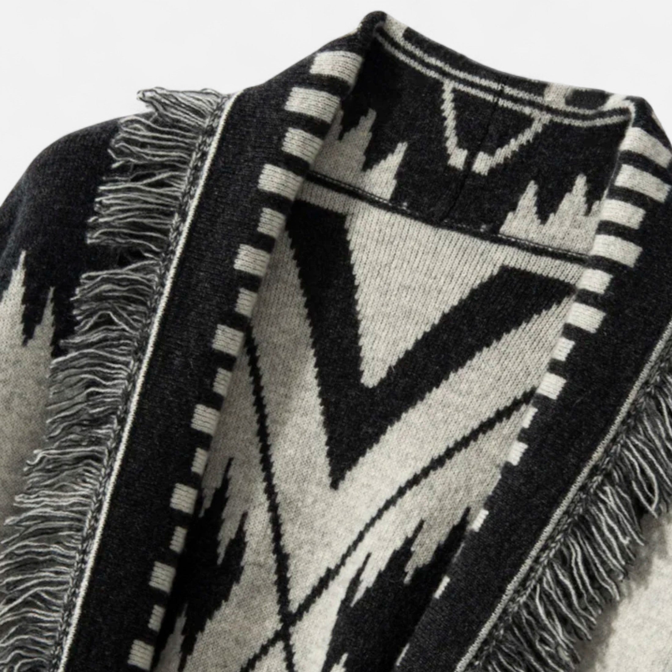 Cashmere Tassel Cardigan