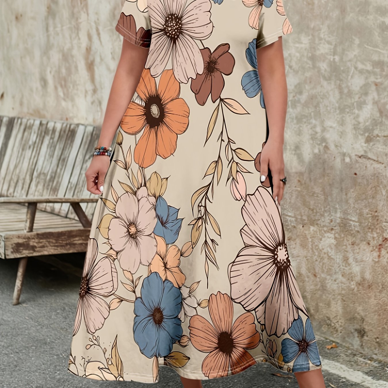 Floral Midi Dress