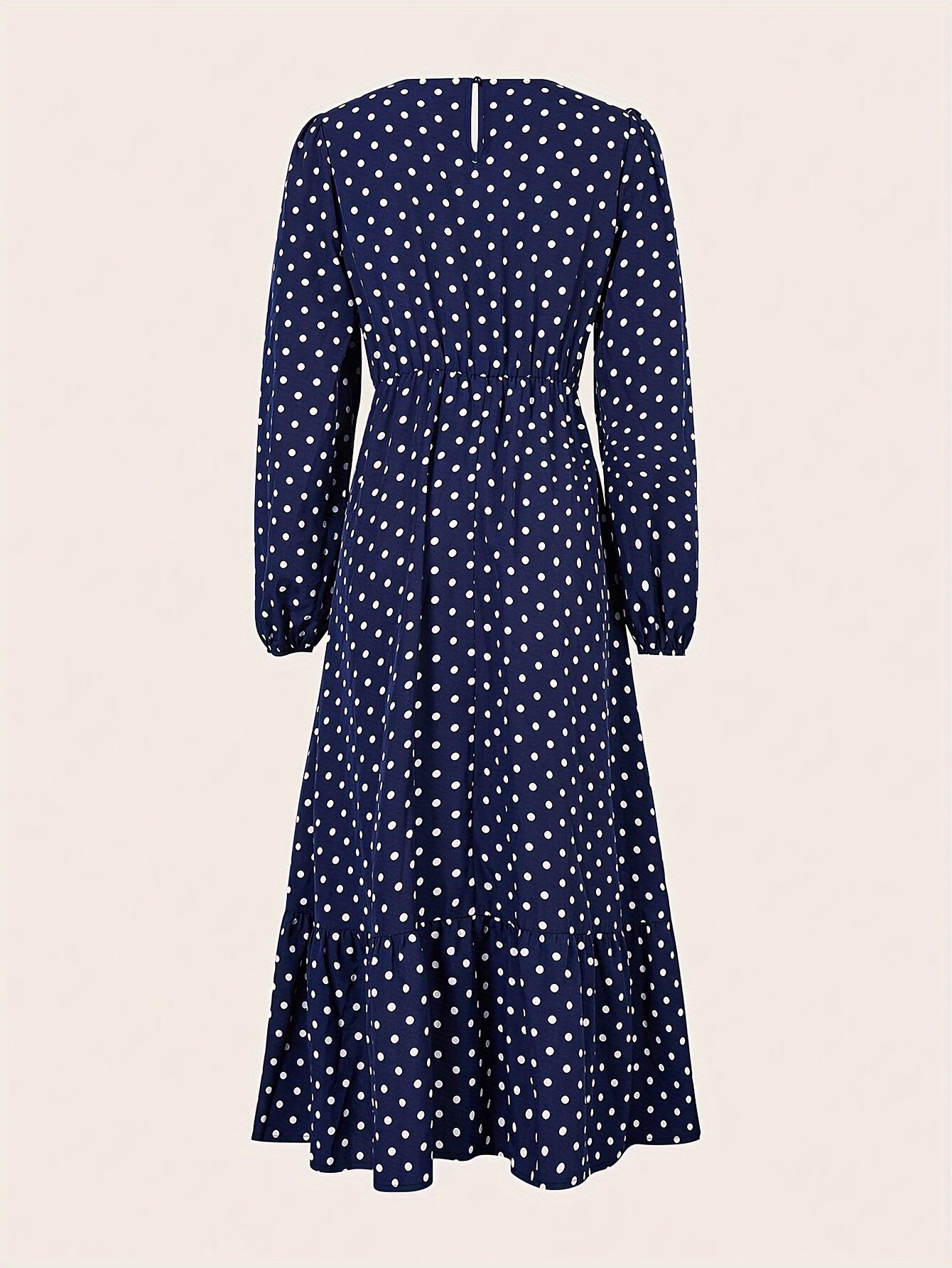 Emulin Wrap Floral Long Sleeve Dress