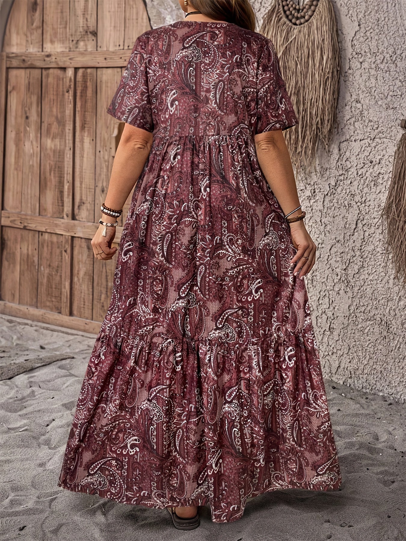 Casual Floral Long Dress
