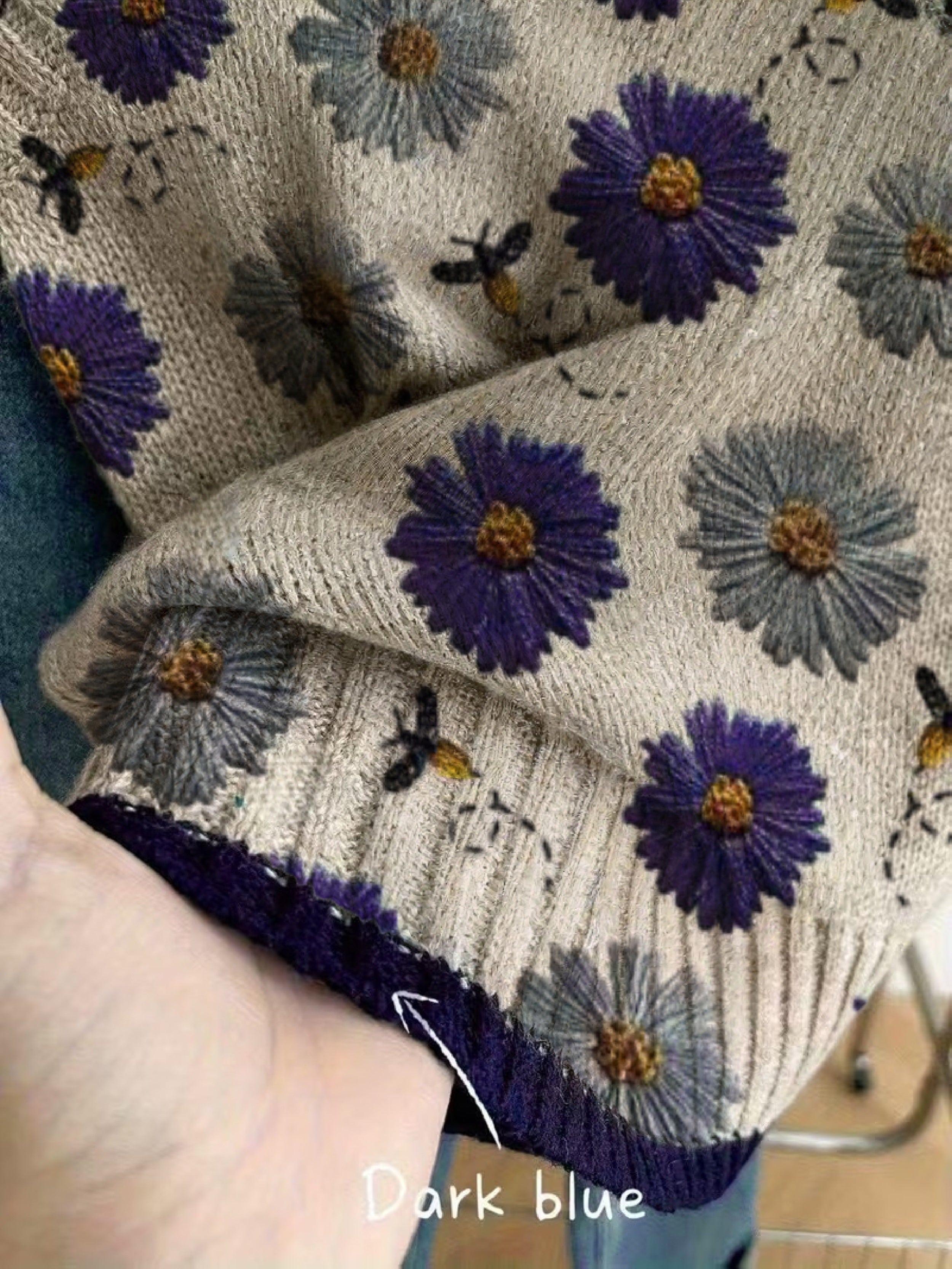 Modern Color Block Knit Vest