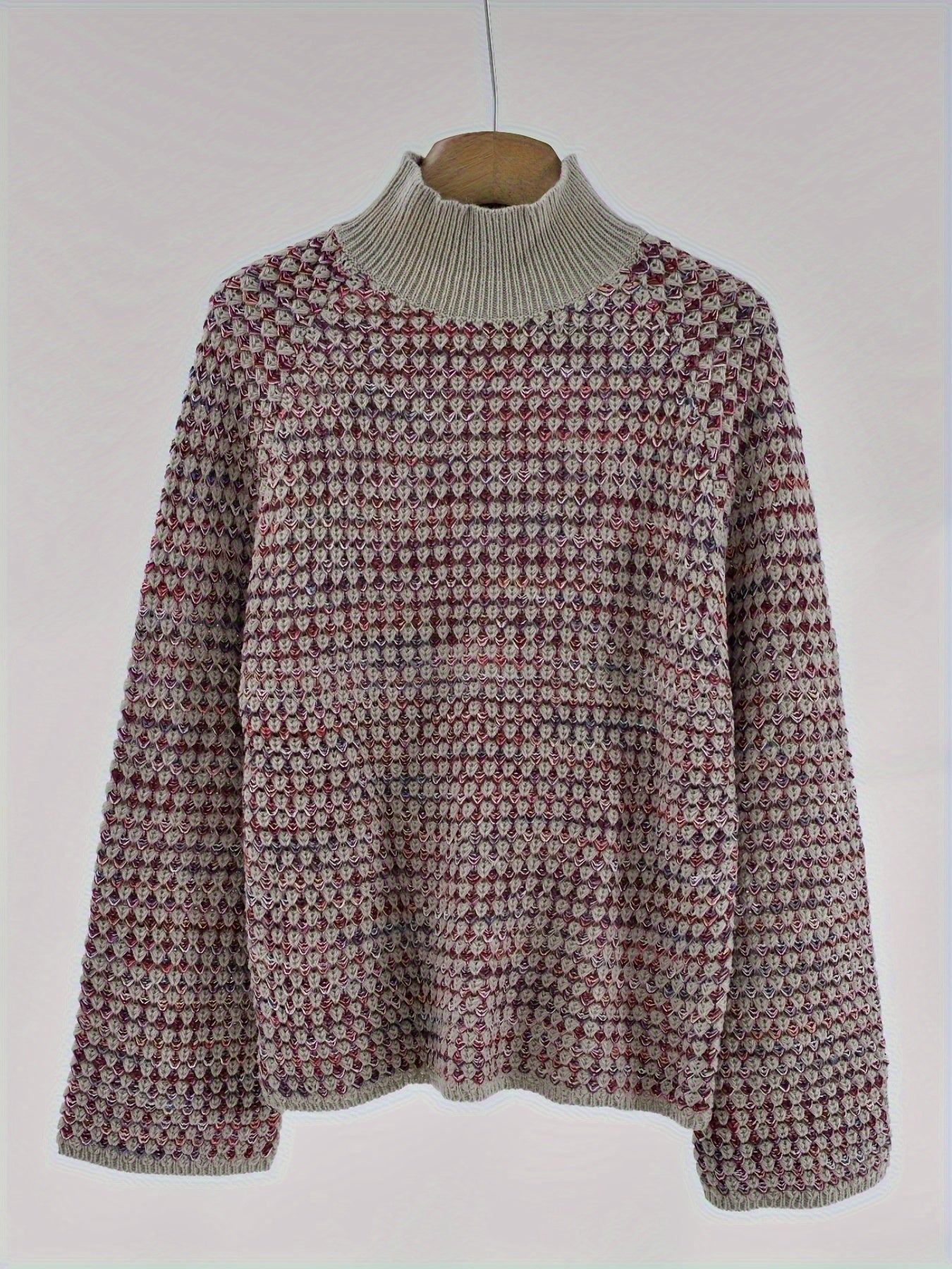 Arlette | Colorblock Turtleneck Sweater