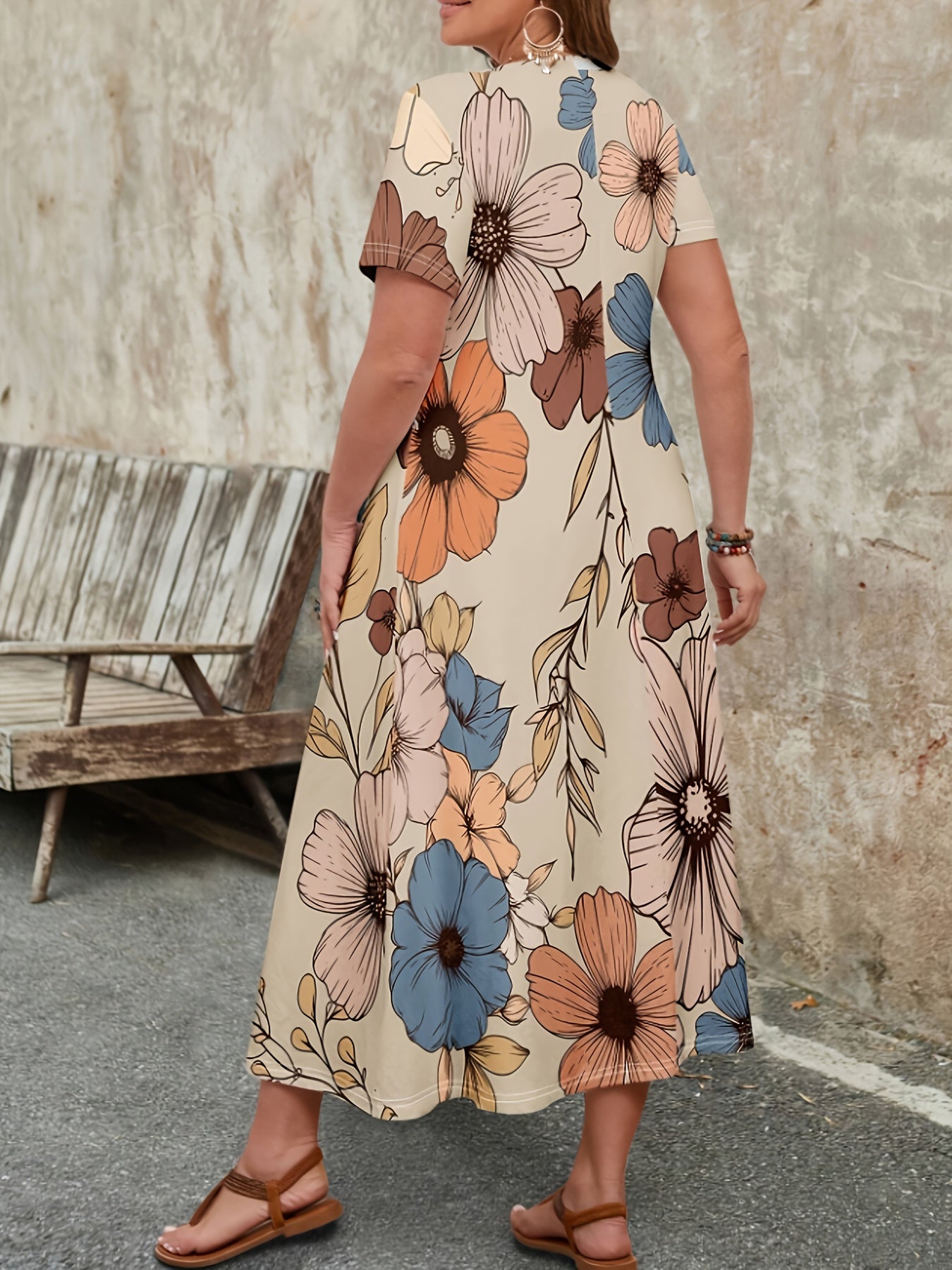 Floral Midi Dress