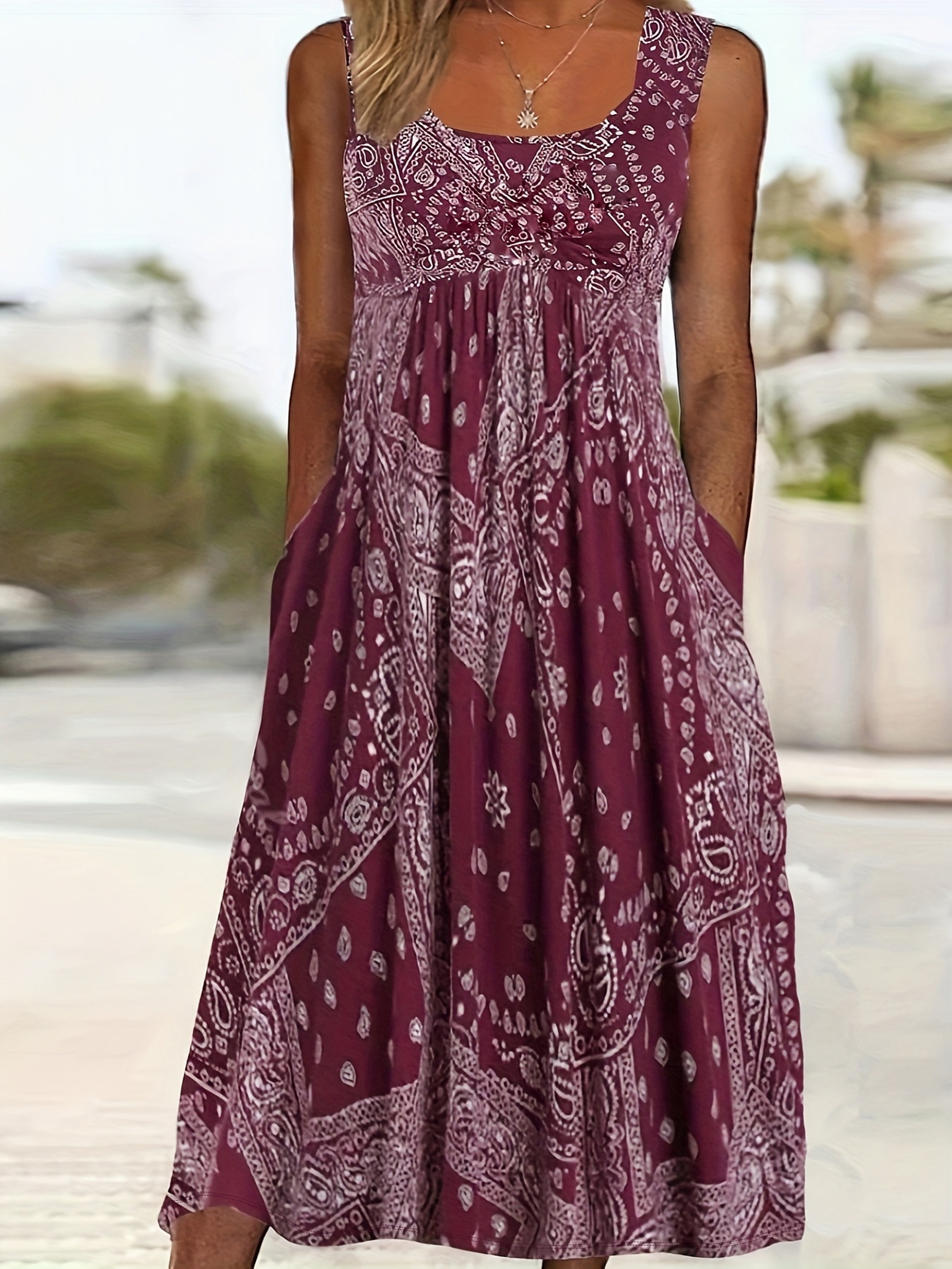 Luna Vintage Floral Dress