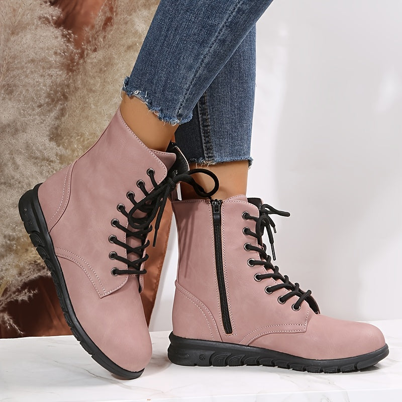 Women's Ankle Flat Boots