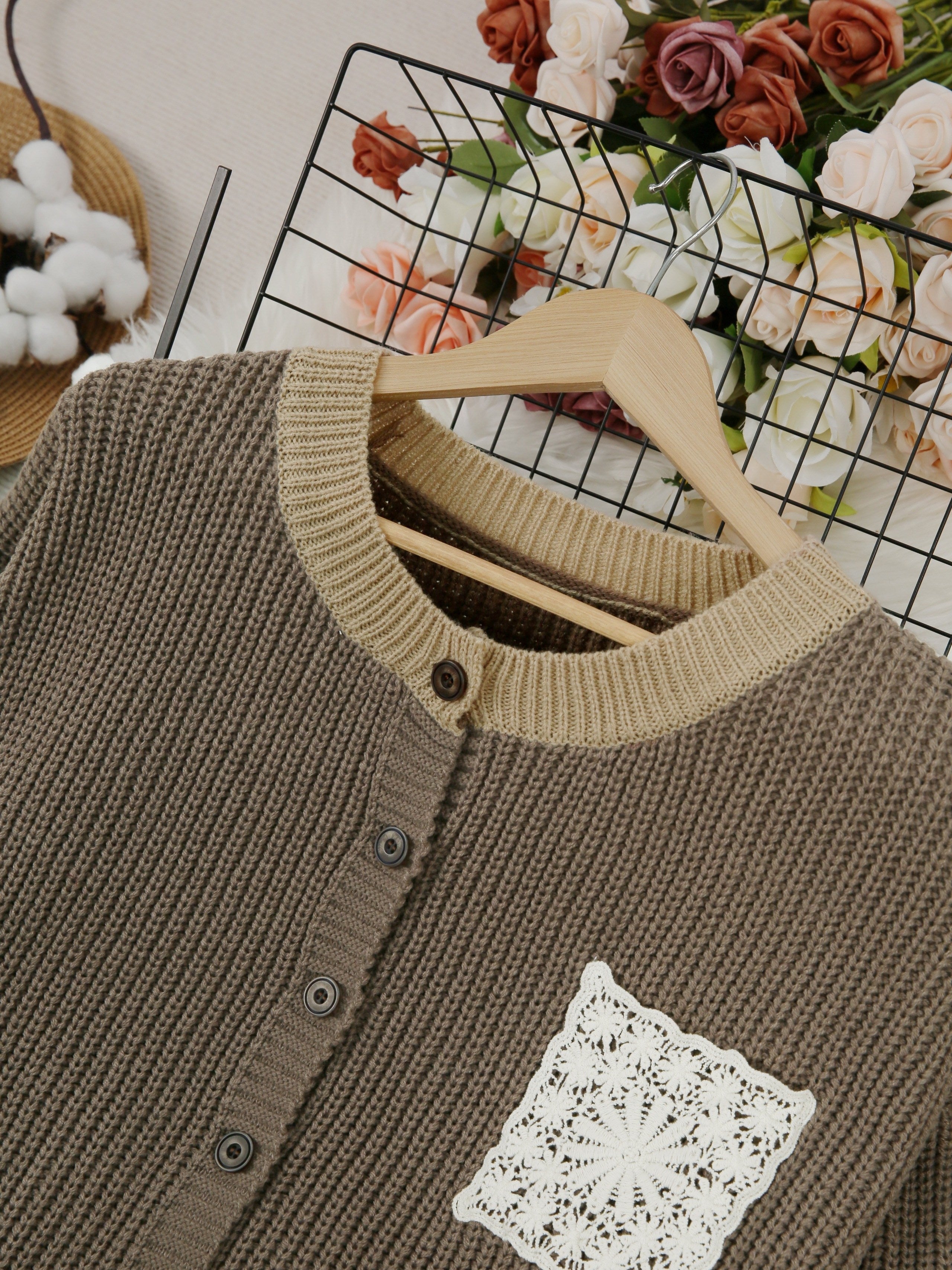 Knit Pocket Coat