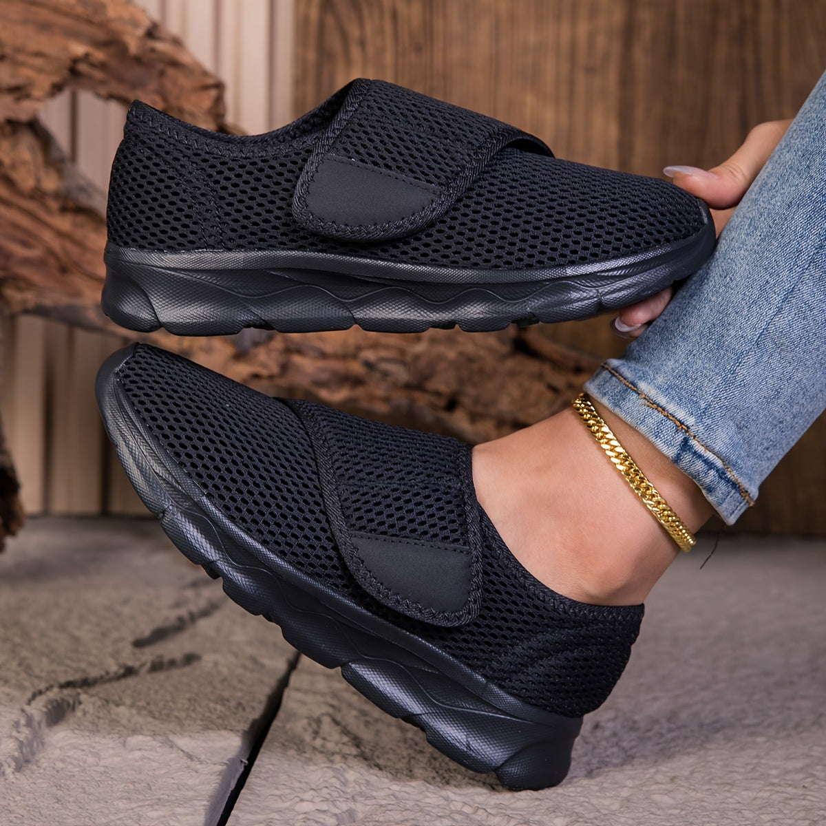 ComfortStride Adjustable Walking Sneakers