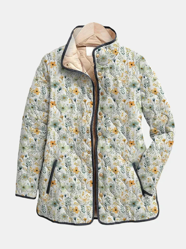 Floral Quilted Jacket