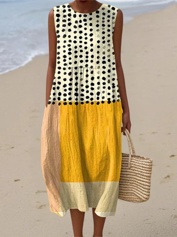 Belle | Boho Midi Dress