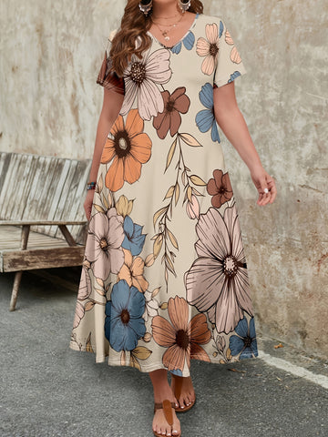 Floral Midi Dress