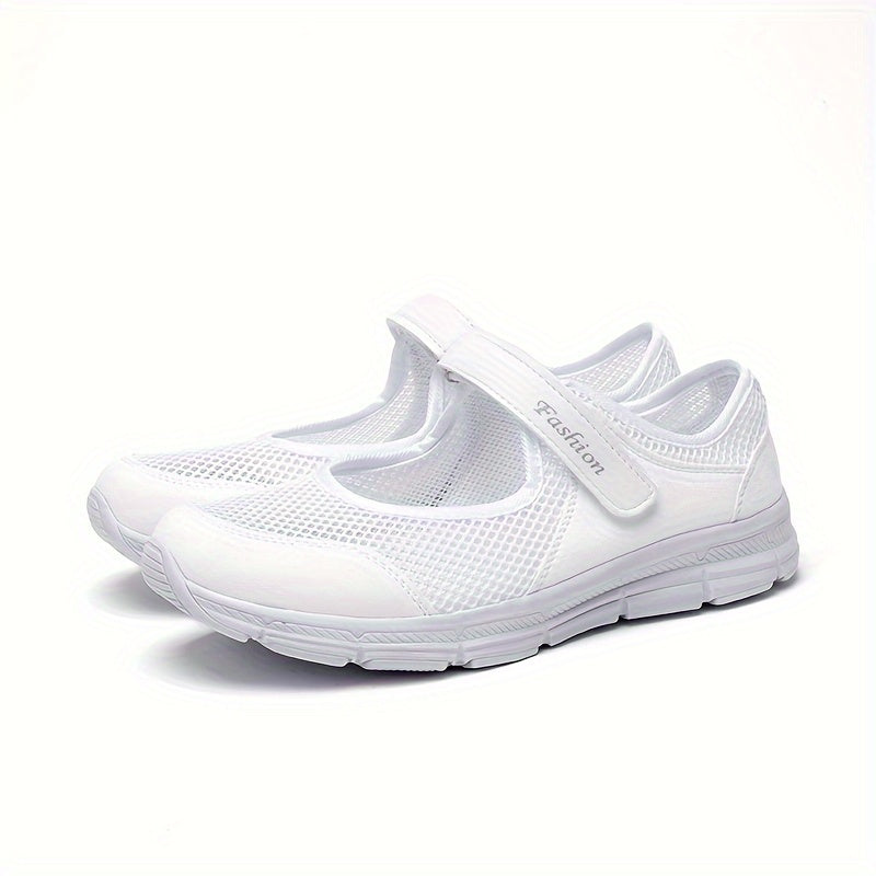 MeshComfort Hook & Loop Walking Shoes