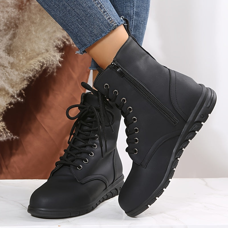 Women's Ankle Flat Boots