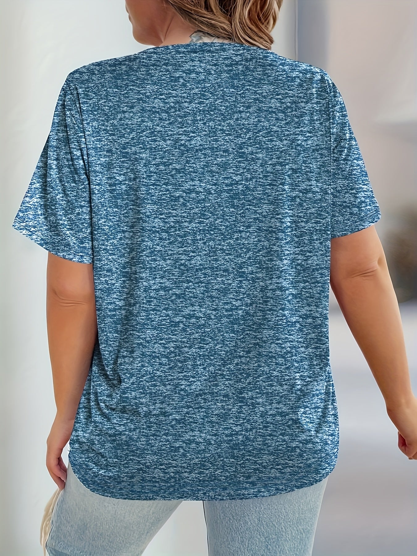 Floral V-Neck T-Shirt