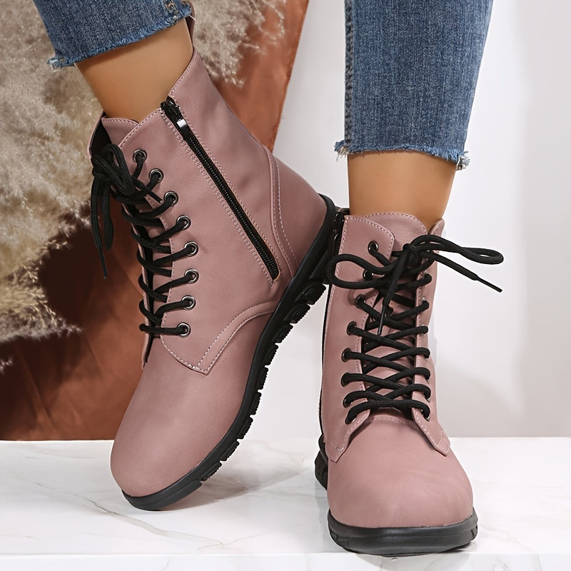Women's Ankle Flat Boots