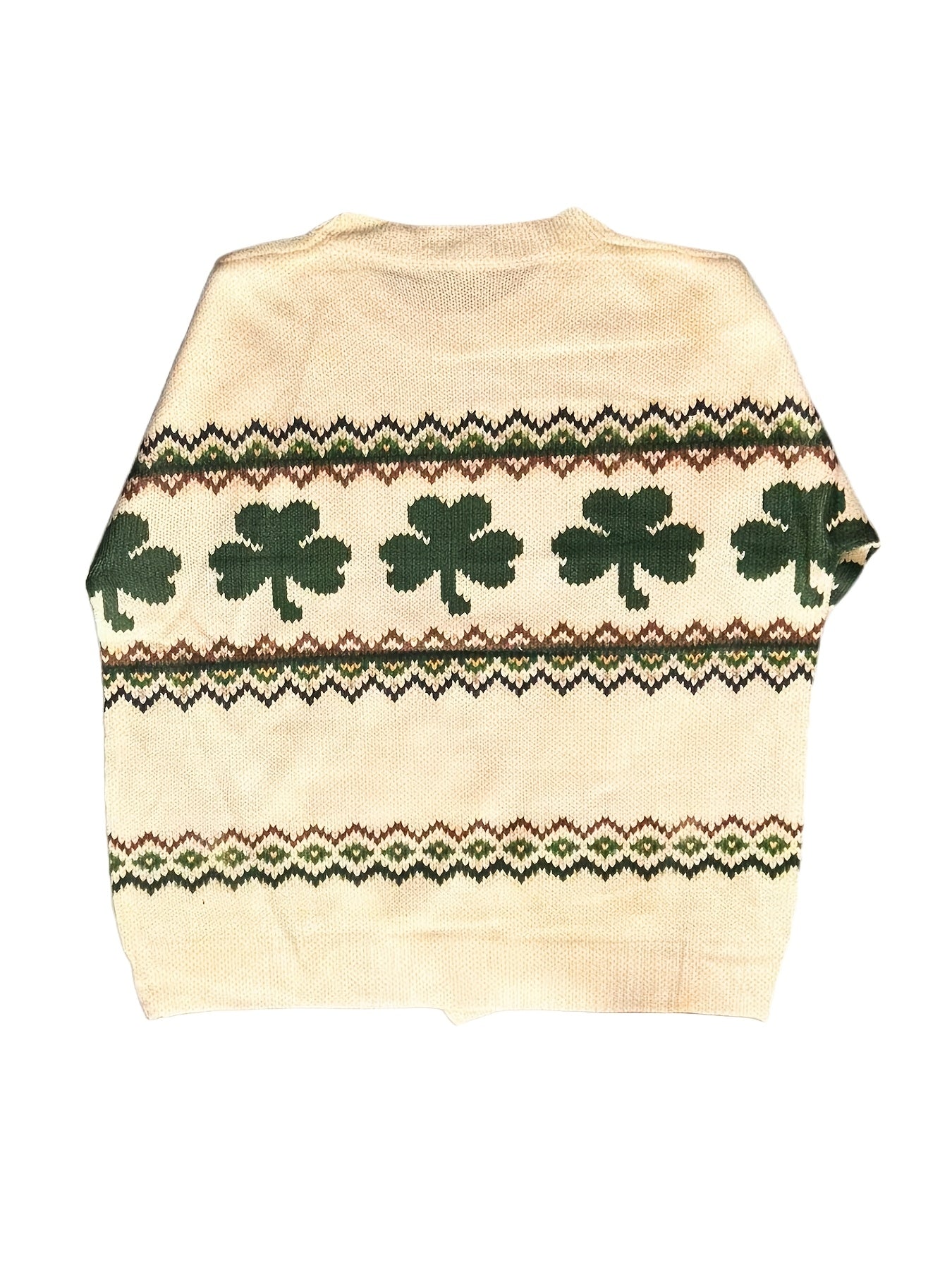 Rowan | Clover Print Sweater