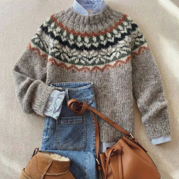 Nancy | Classic Vintage Knit Sweater