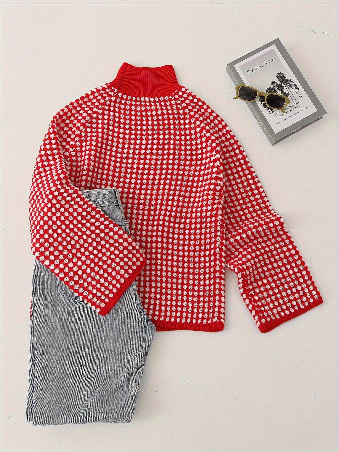 Arlette | Colorblock Turtleneck Sweater