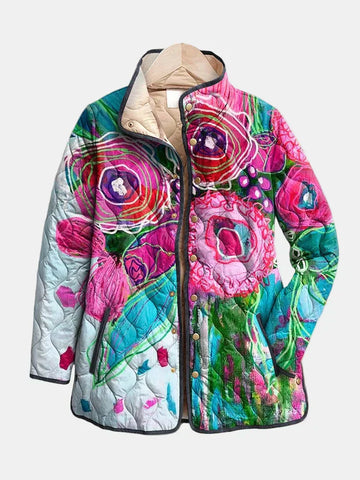 Arianne | Floral Pattern Jacket