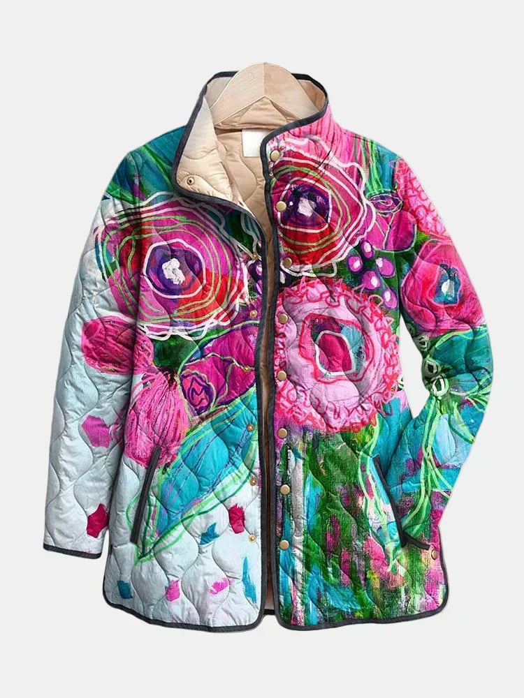 Arianne | Floral Pattern Jacket