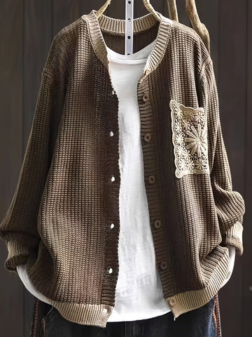 Knit Pocket Coat