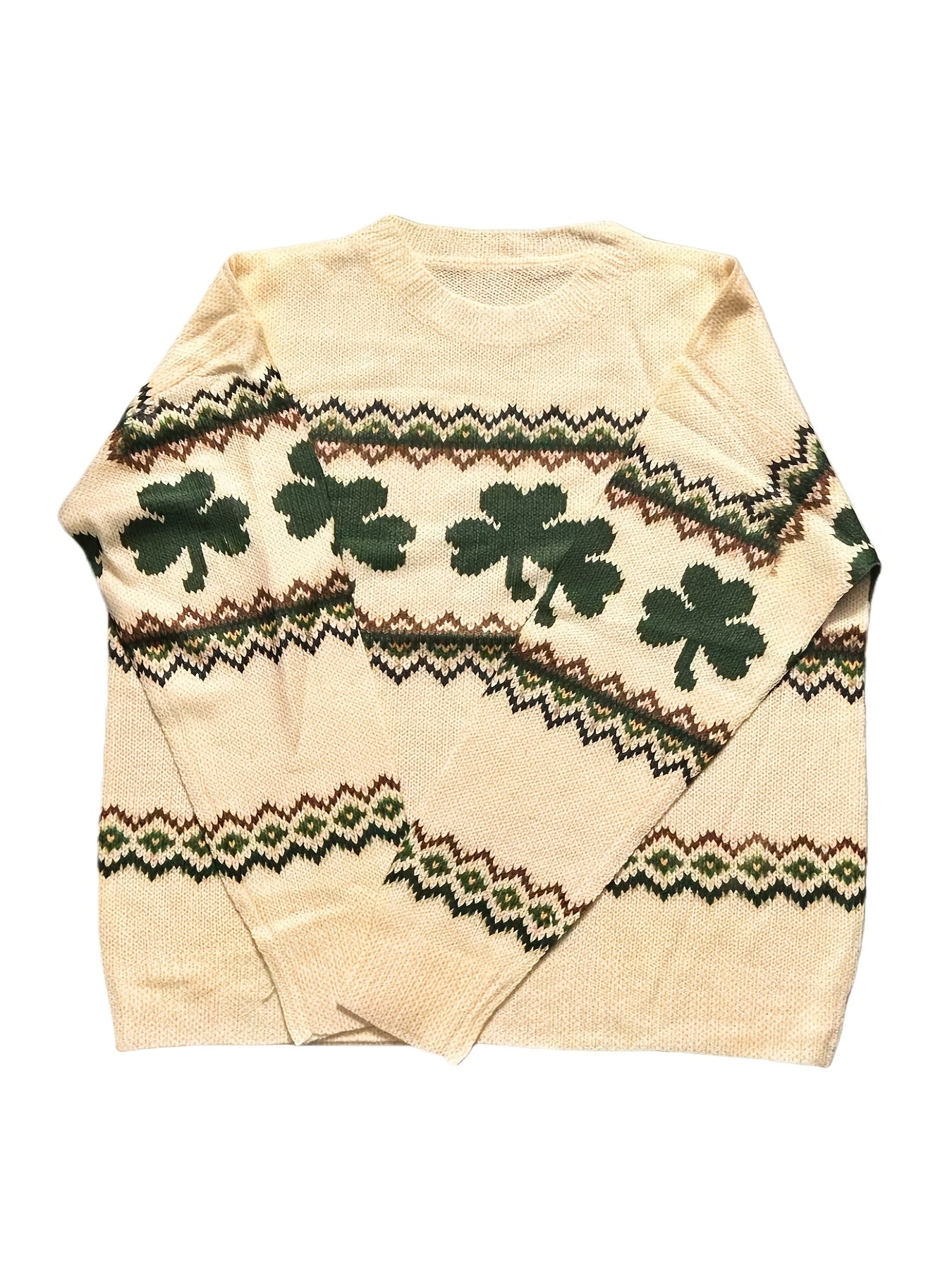 Rowan | Clover Print Sweater