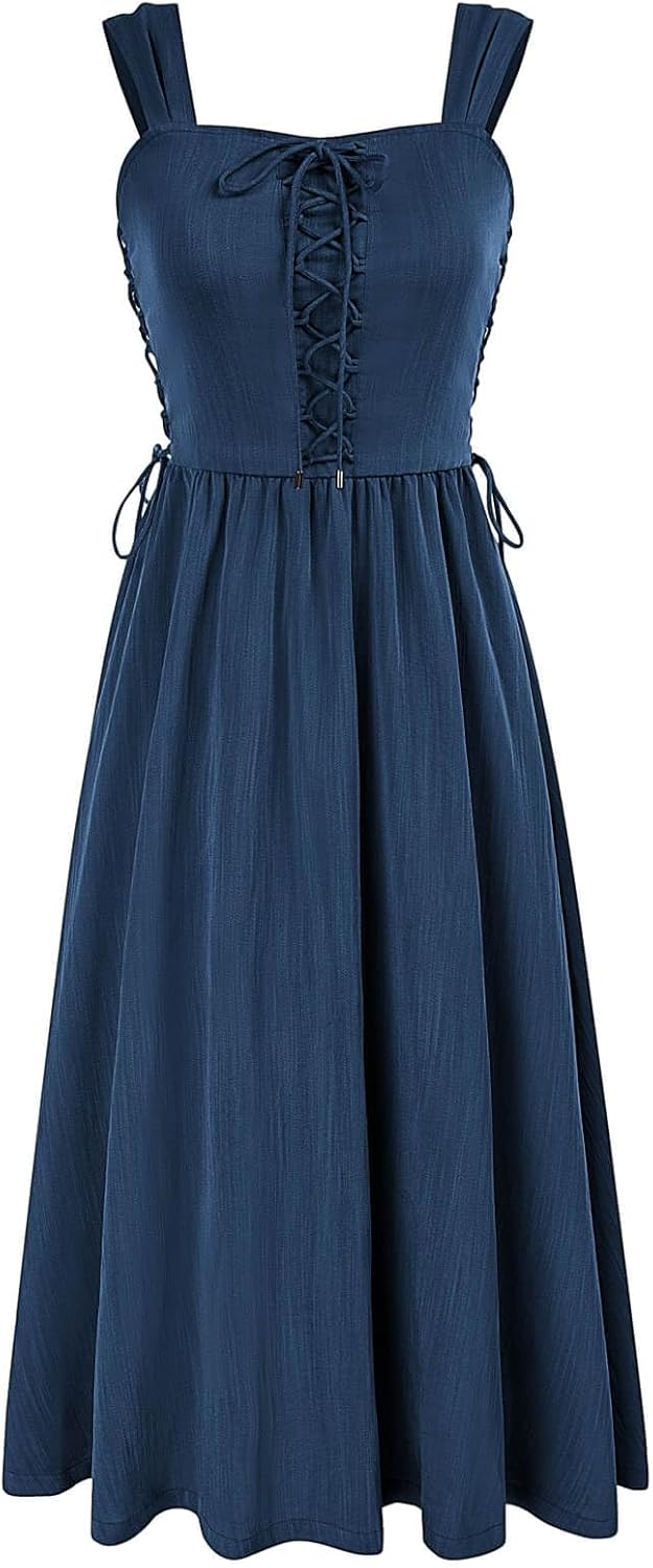Renaissance Lace-Up Corset Dress