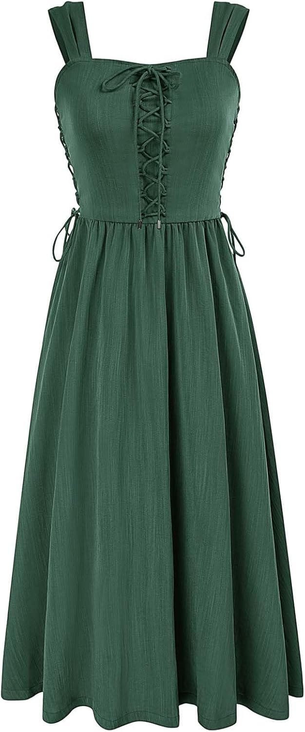Renaissance Lace-Up Corset Dress
