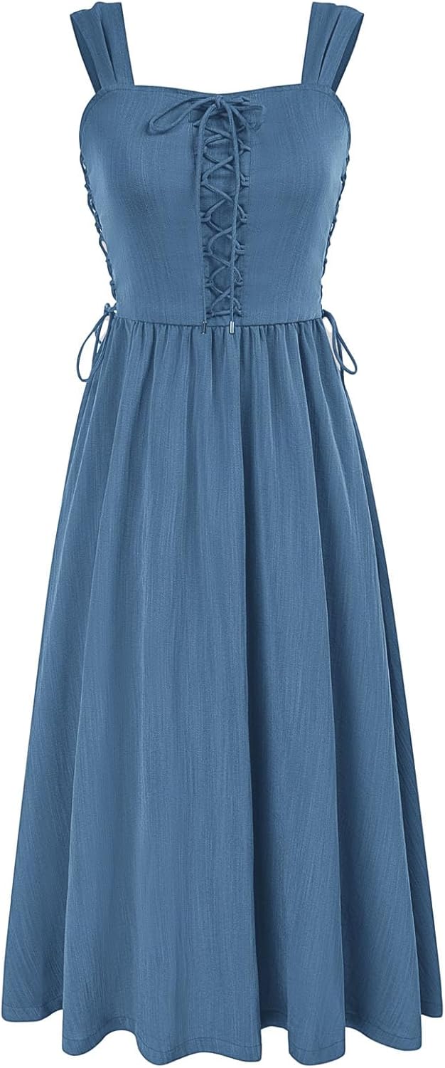 Renaissance Lace-Up Corset Dress