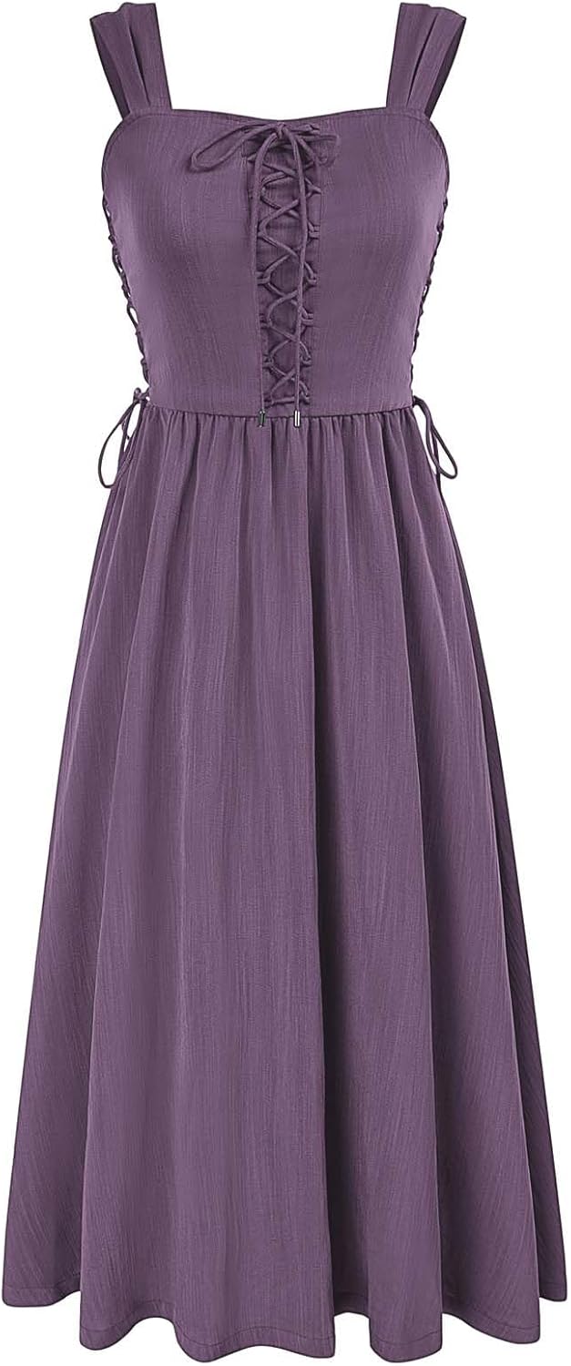 Renaissance Lace-Up Corset Dress