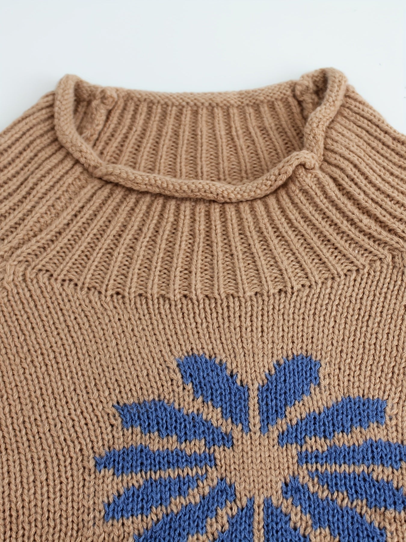 Cozy Blossom Rib Sweater