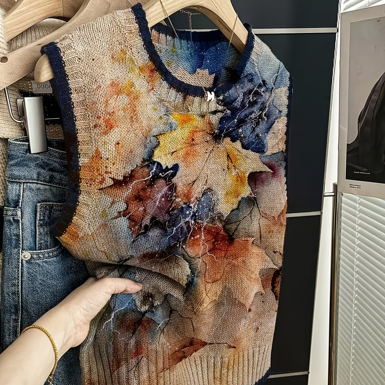 Maple Leaf Gradient Vest