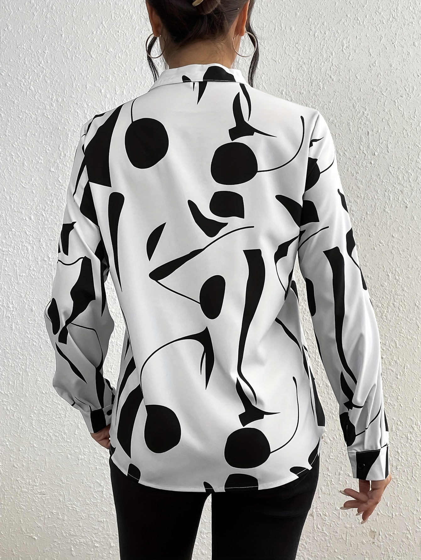 Elegant V-neck Shirt