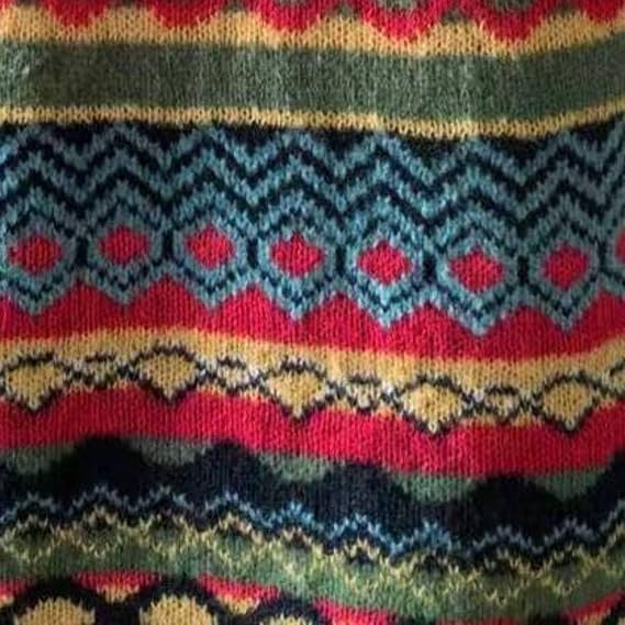 Nordic Shoulder Pattern Sweater