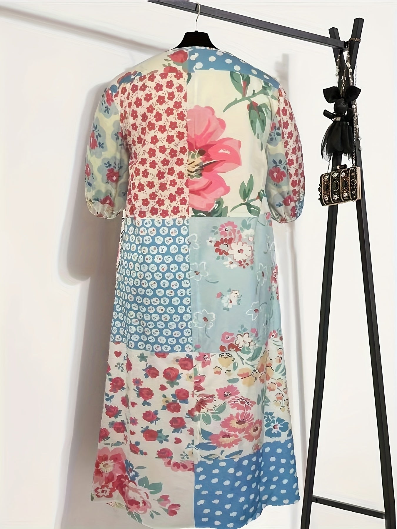 Floral Peplum Summer Dress