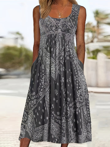 Luna Vintage Floral Dress