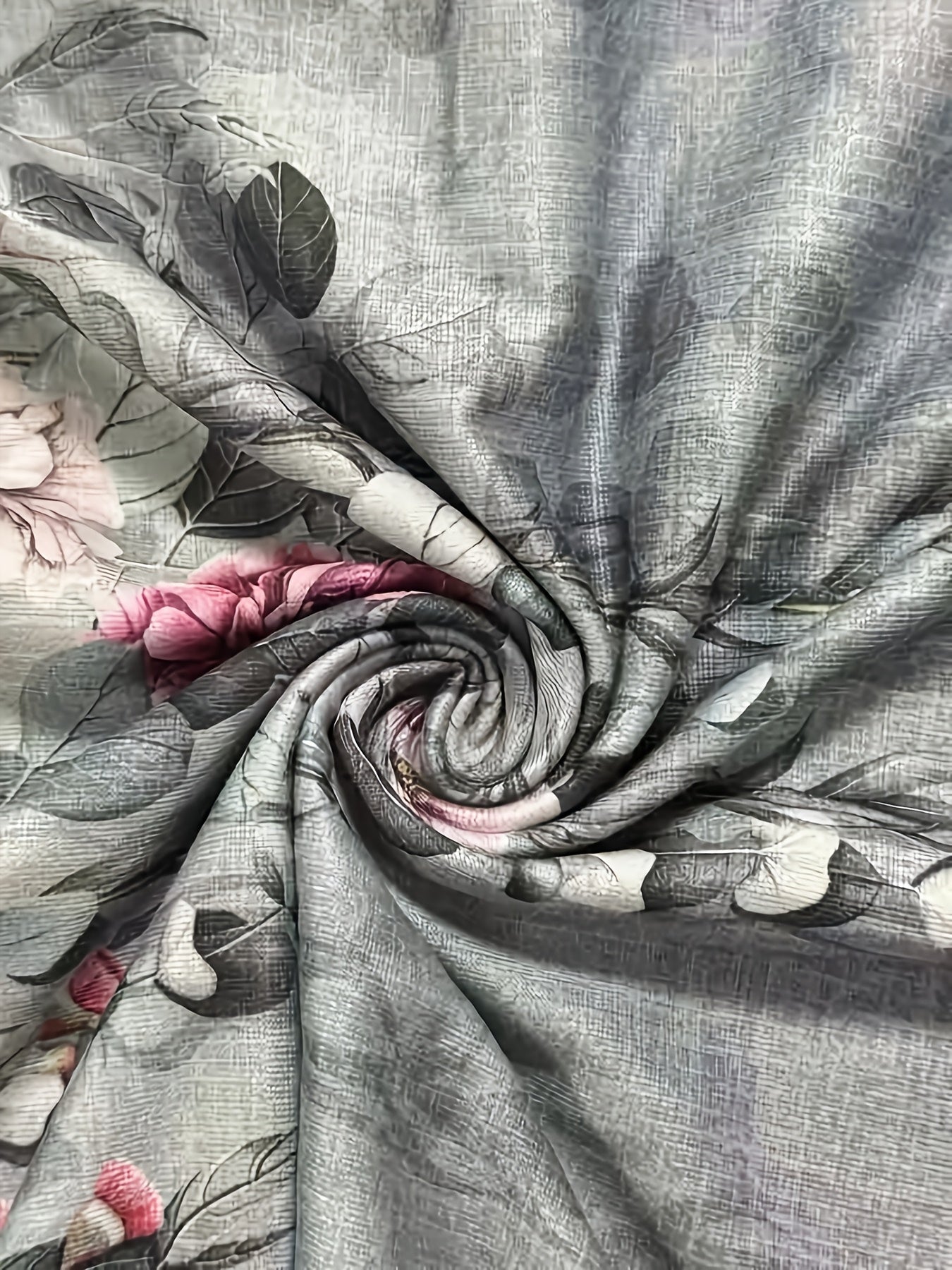 Vintage Floral Short Sleeve Blouse