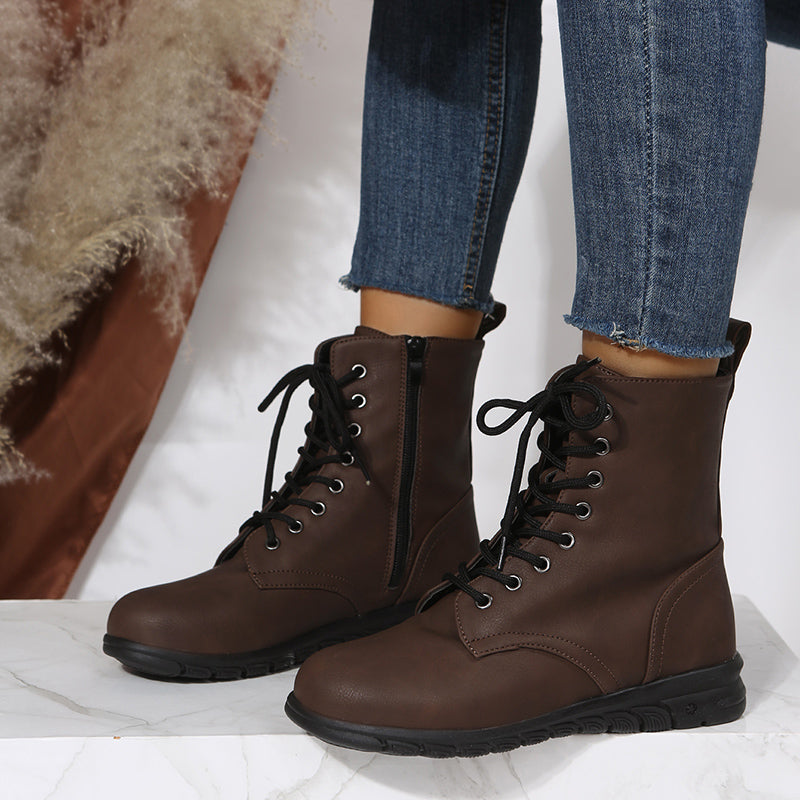 Women's Ankle Flat Boots