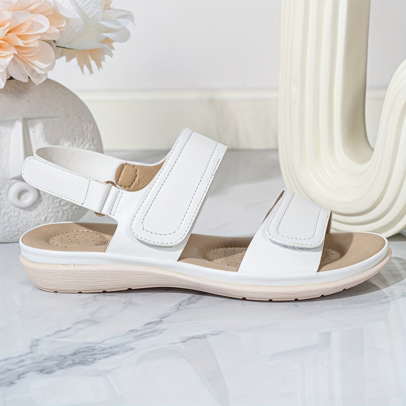 Classic Open-Toe Support Sandals